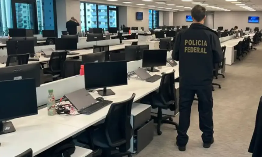 PF realiza prisões em operação contra fraudes no Master e no BRB